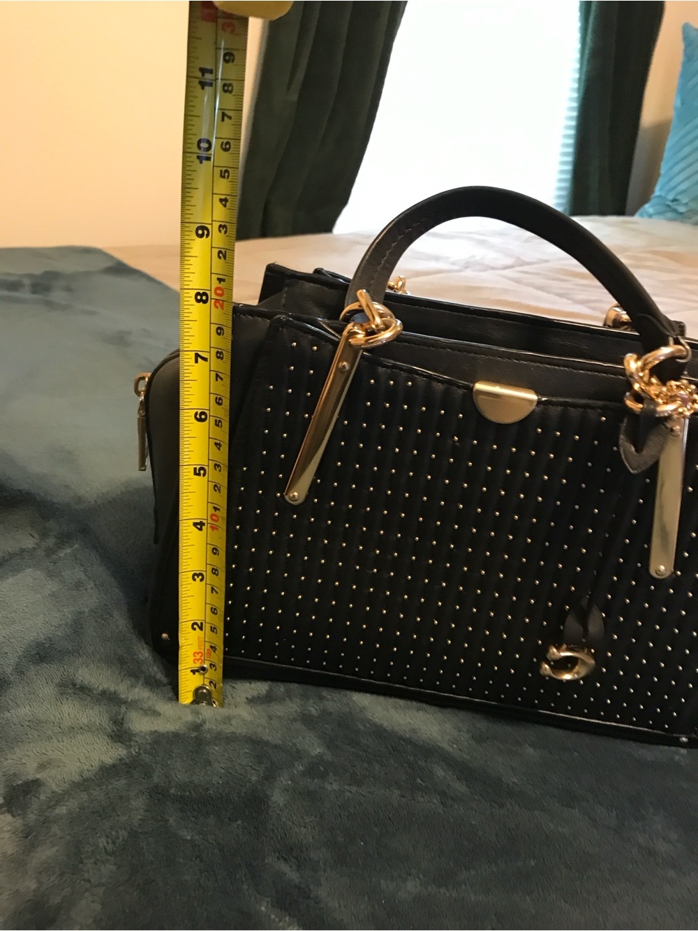 Coach Dreamer 27 Quilted Black Satchel with Gold-Tone Hardware - Picture 11 of 14